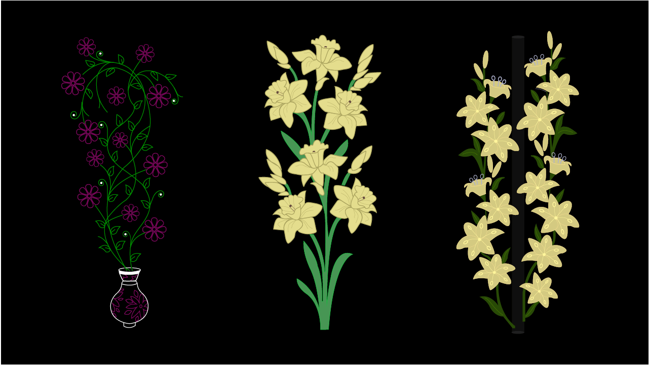 Illuminated Decorative Pole Lighting